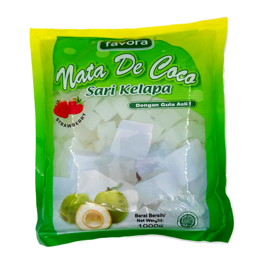 Favora Nata De Coco Strawberry 1Kg