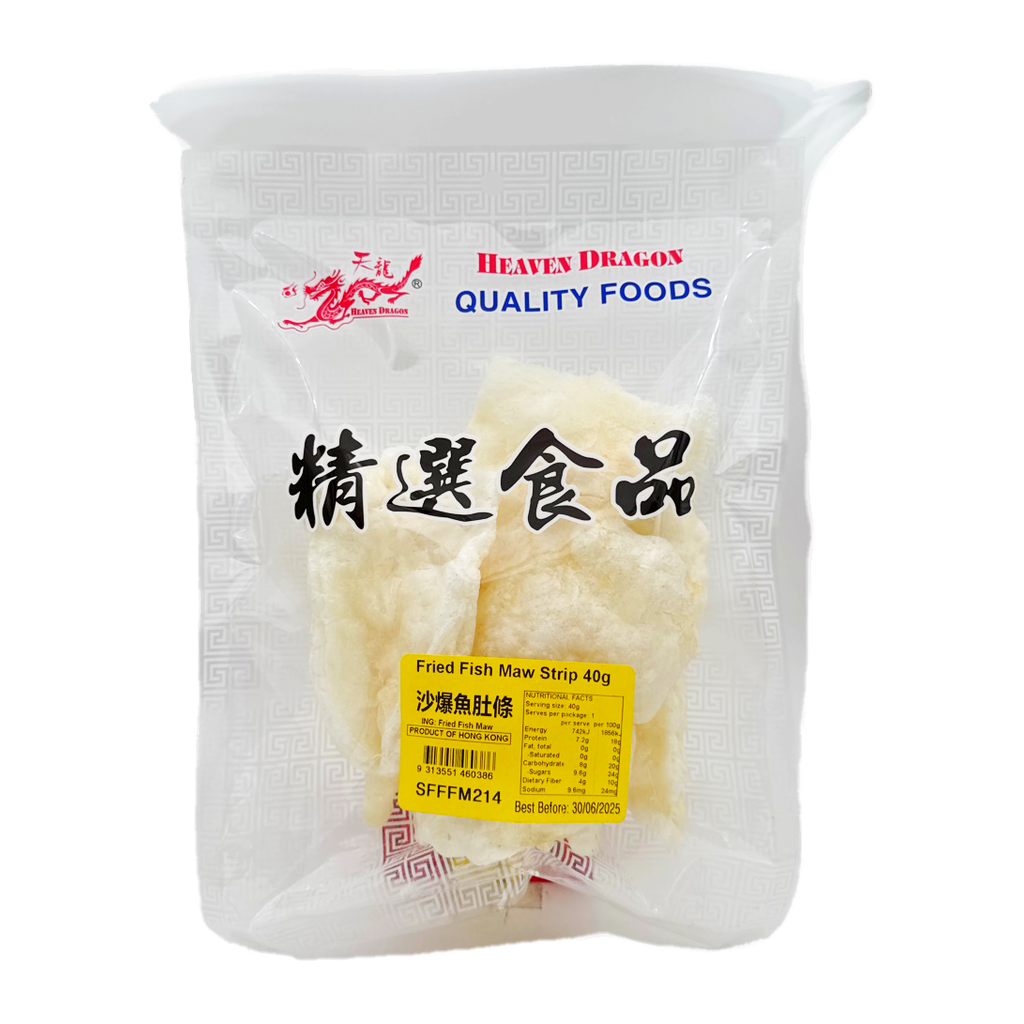 Fried Fish Maw Strip 40G