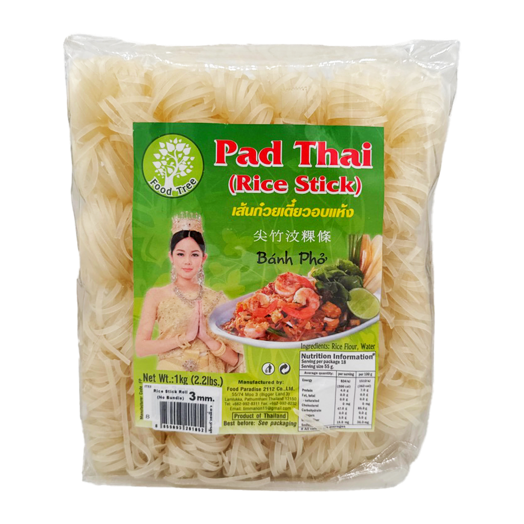Ft Pad Thai Noodle 1Kg 3Mm
