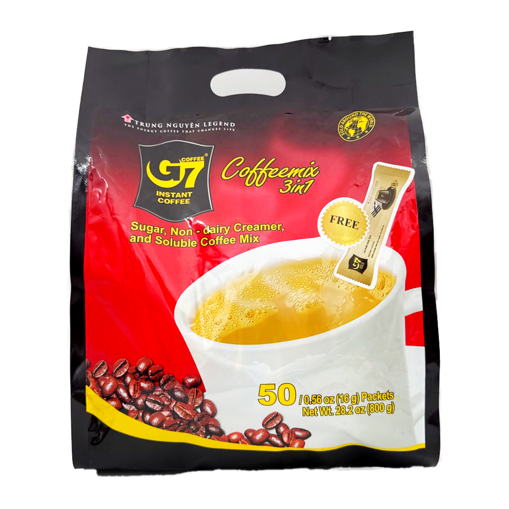G7 Instant Coffee 3 In 1 800G 50Pc