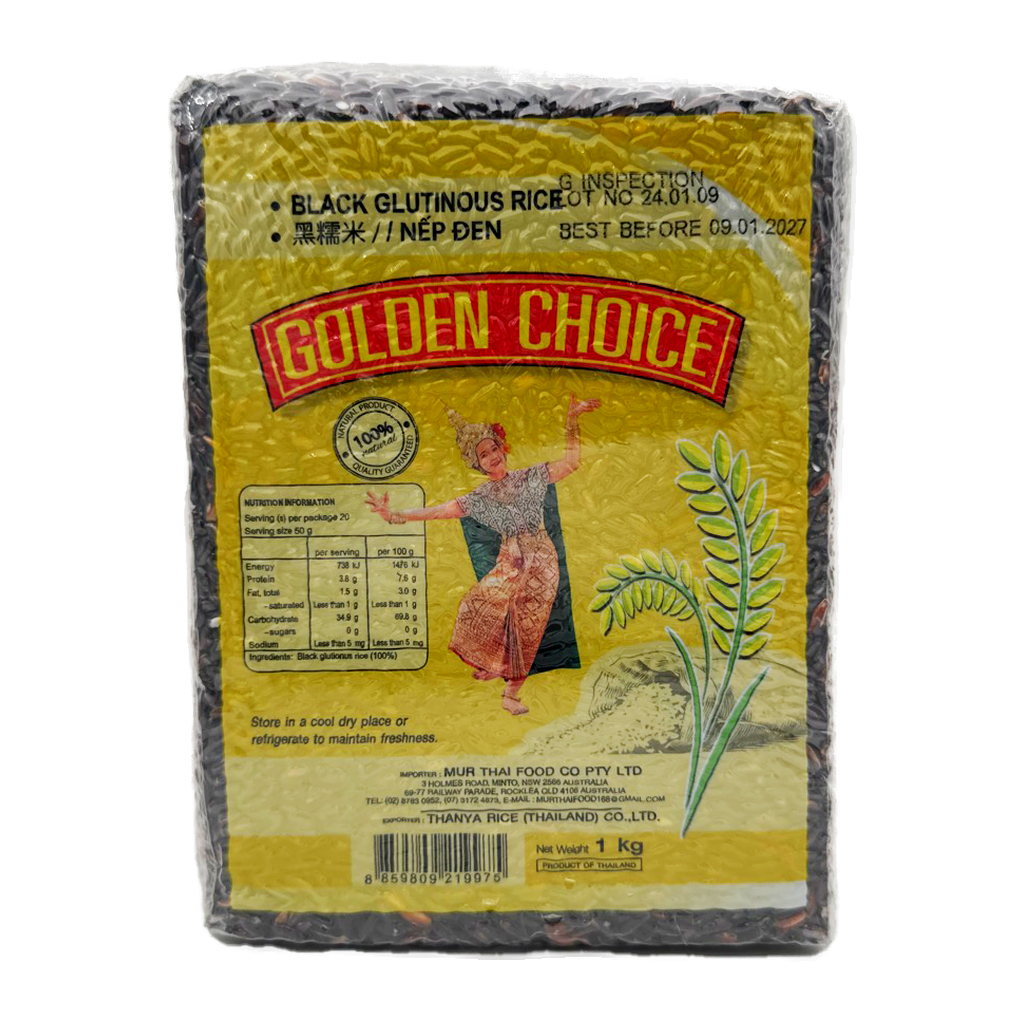 Golden Choice Black Glutinous Rice 1Kg