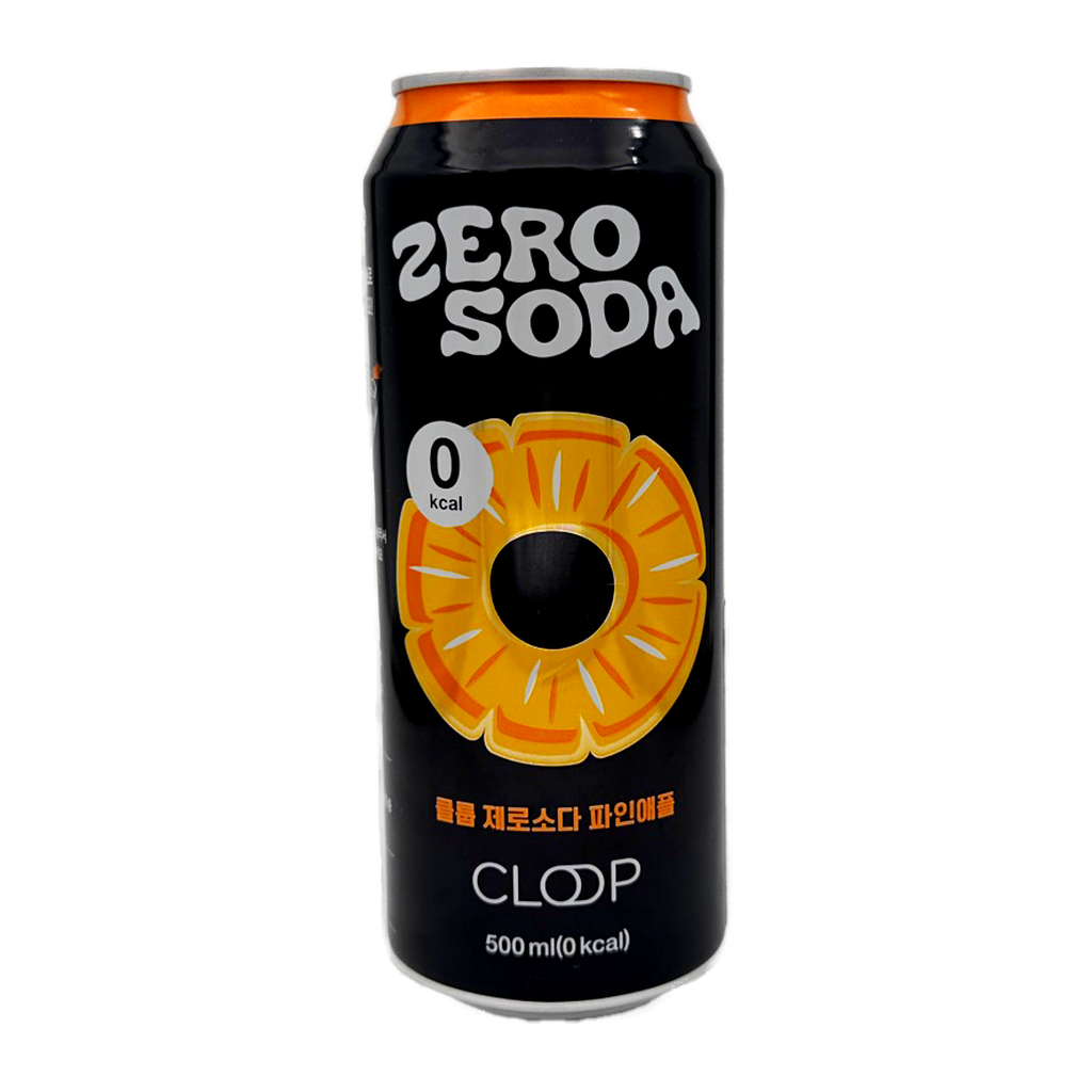 Gs25 Kloop Zero Pineapple Soda 500Ml
