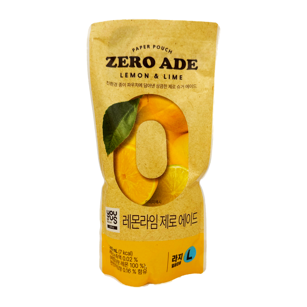 Gs25 Youus Lemon & Lime Ade 340Ml