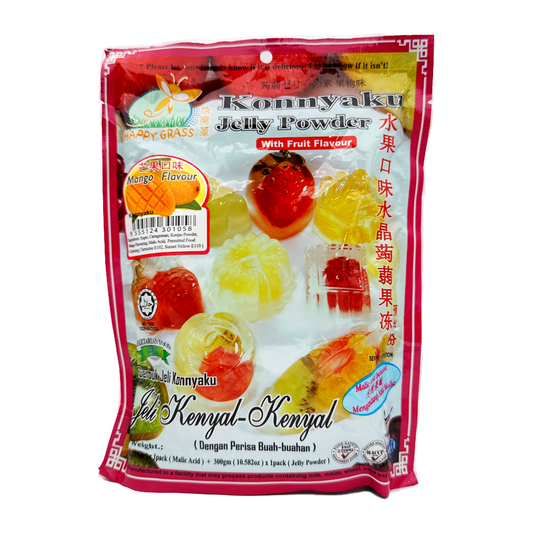 Happy Grass Jelly Powder 300G (Mango)