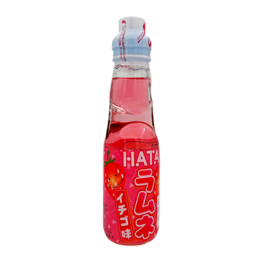 Hatakosen Ramune Strawberry 200Ml