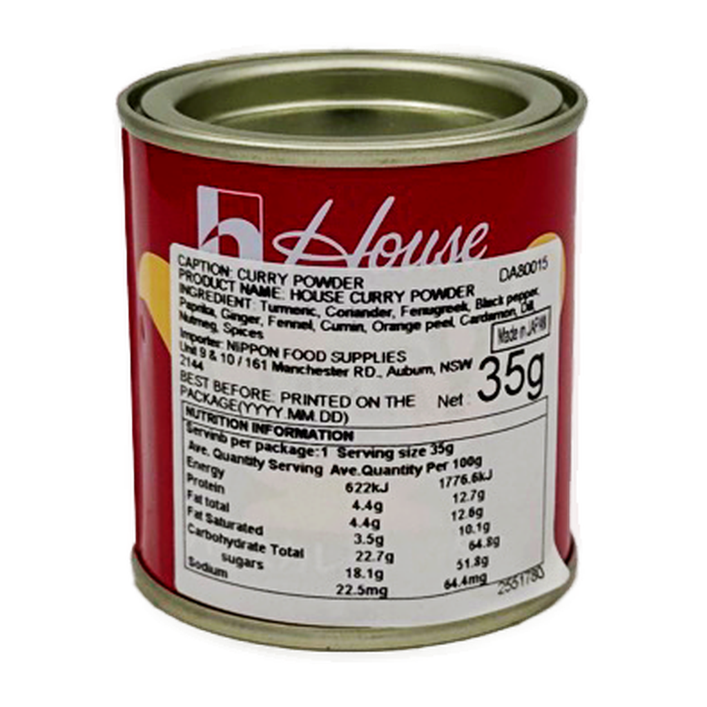 House Curry Powder 35G