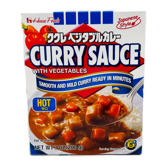 House Instant Curry Hot 200G