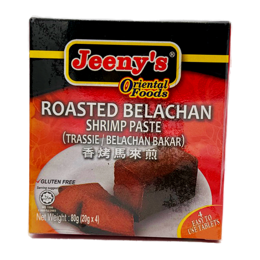 Jeenys Belacan Shrimp Paste 80G