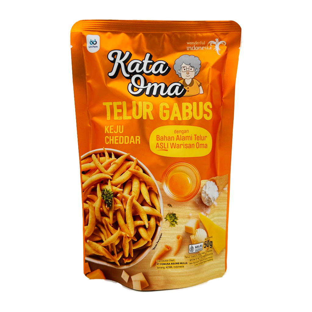 Kata Oma Egg Stick Cheese Flavour 63G