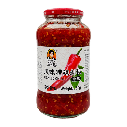 Lgm Red Pickled Chilli 750G