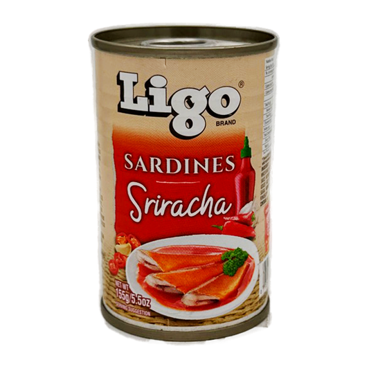 Ligo Sardines In Sriracha Sauce 155G