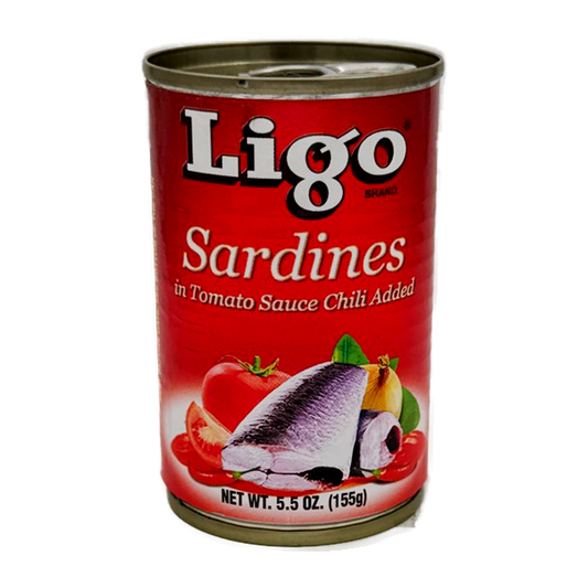 Ligo Sardines In Tomato Sauce Chilli 155Gm