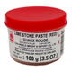 Lime Stone Paste Red 100G