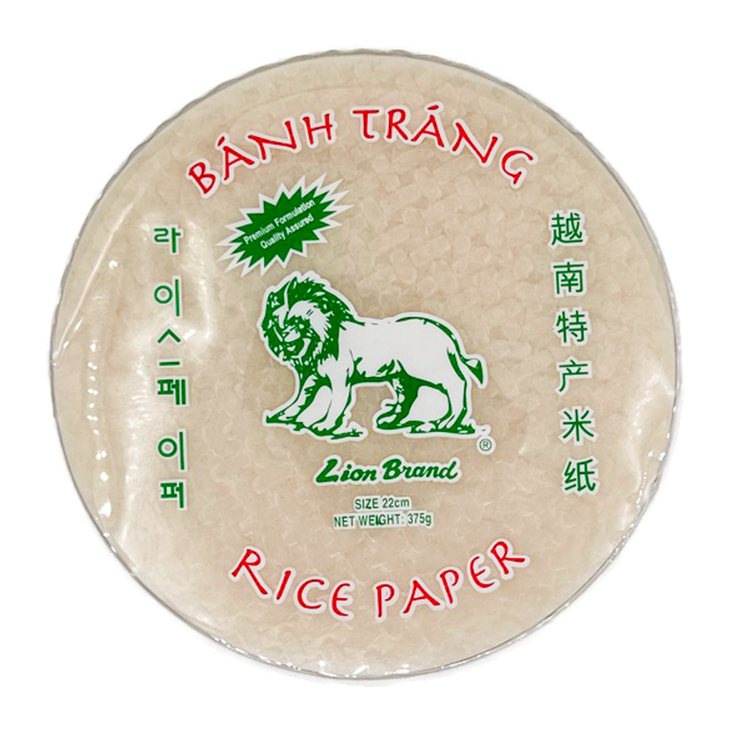 Lion Rice Paper 22Cm Round 375G