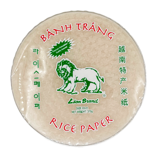Lion Rice Paper 22Cm Round 375G