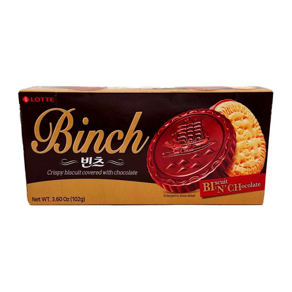 Lotte Binch Choco Snack 102G