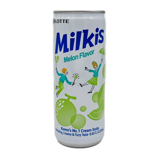 Lotte Milkis Drink Melon Flavour. 250Ml