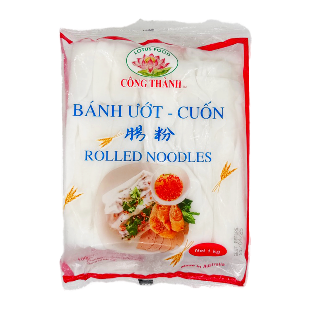 Lotus Food Rolled Noodles 1Kg (Rice Roll)