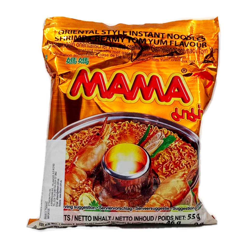 Mama Creamy Tomyum Shrimp 55G