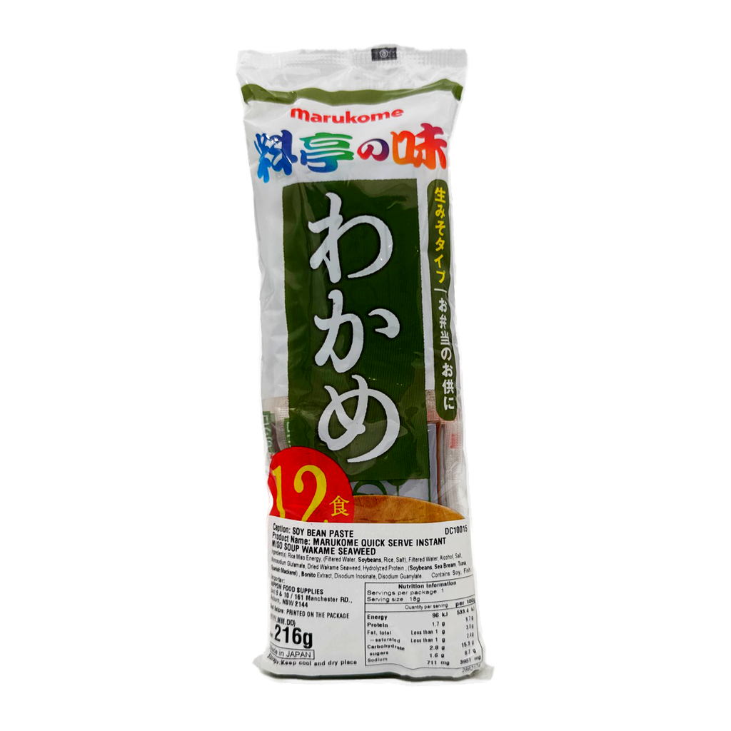 Marukome Sokuseki Wakame 12Pc