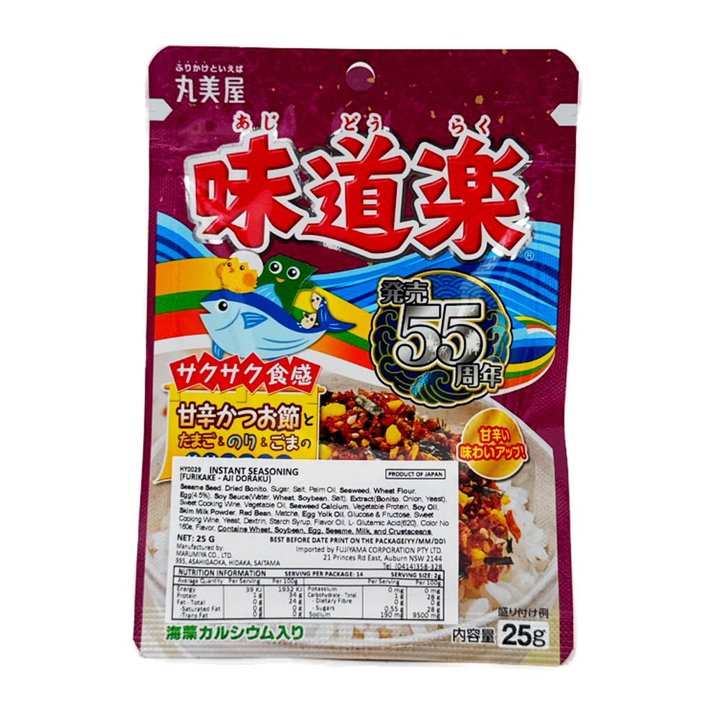 Marumiya Furikake Ajidoraku 25G