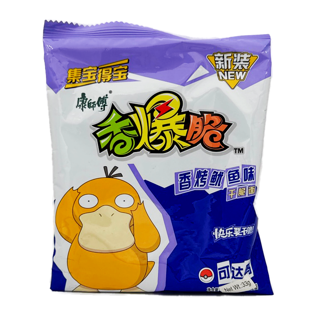 Master K Crispy Snack Noodle 33G (Grilled Squid Flavour)