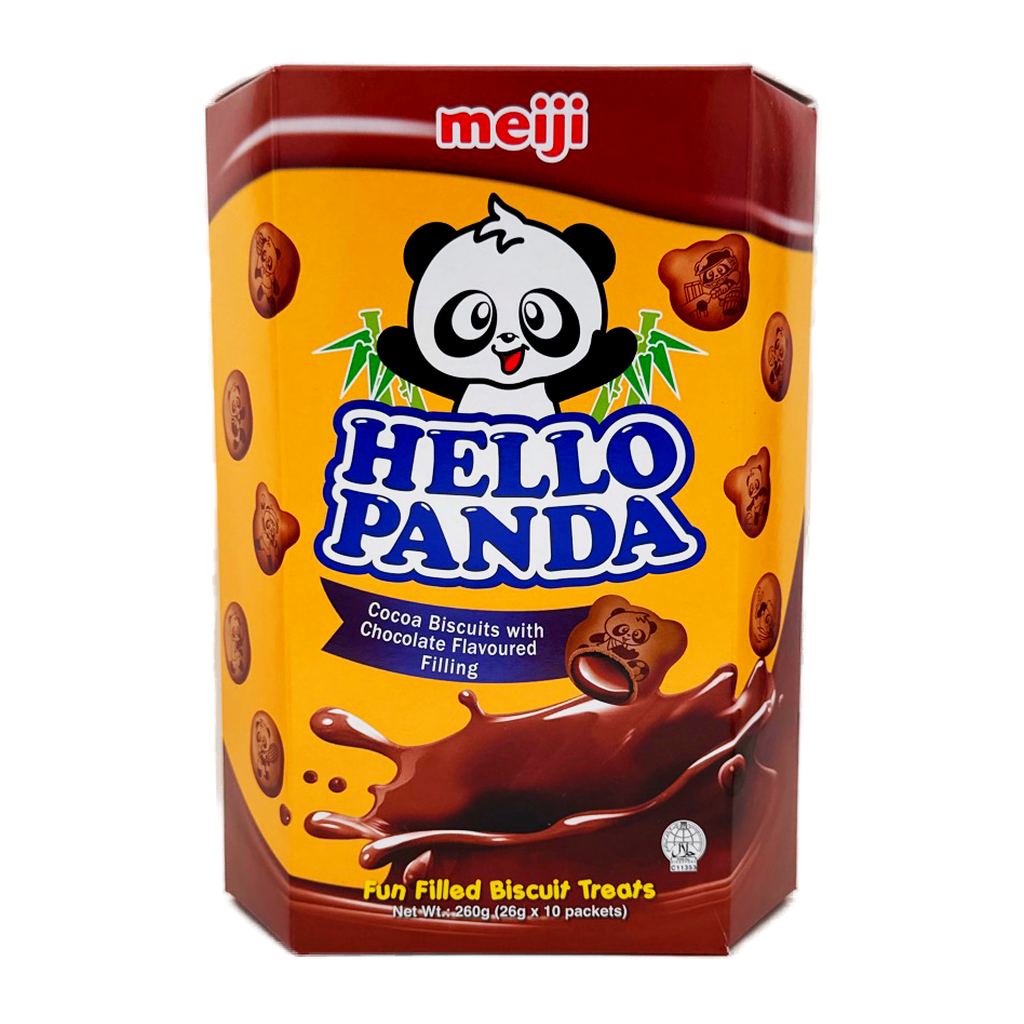 Meiji Hello Panda Double Choco 260G