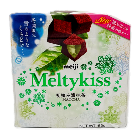 Meiji Melty Kiss Matcha Chocolate 52G