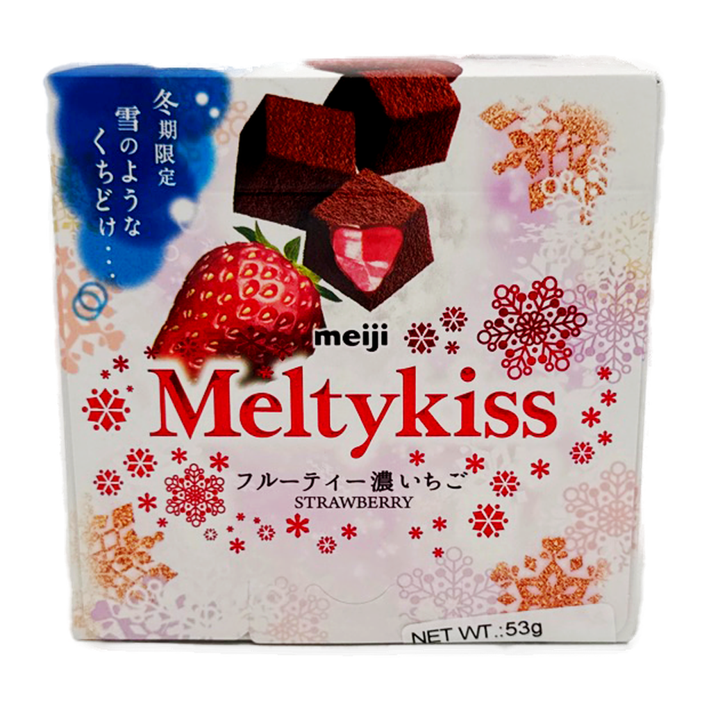 Meiji Melty Kiss Strawberry Chocolate 52G