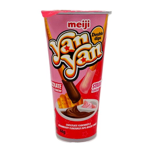 Meiji Yan Yan Choco Straw Cup 44G