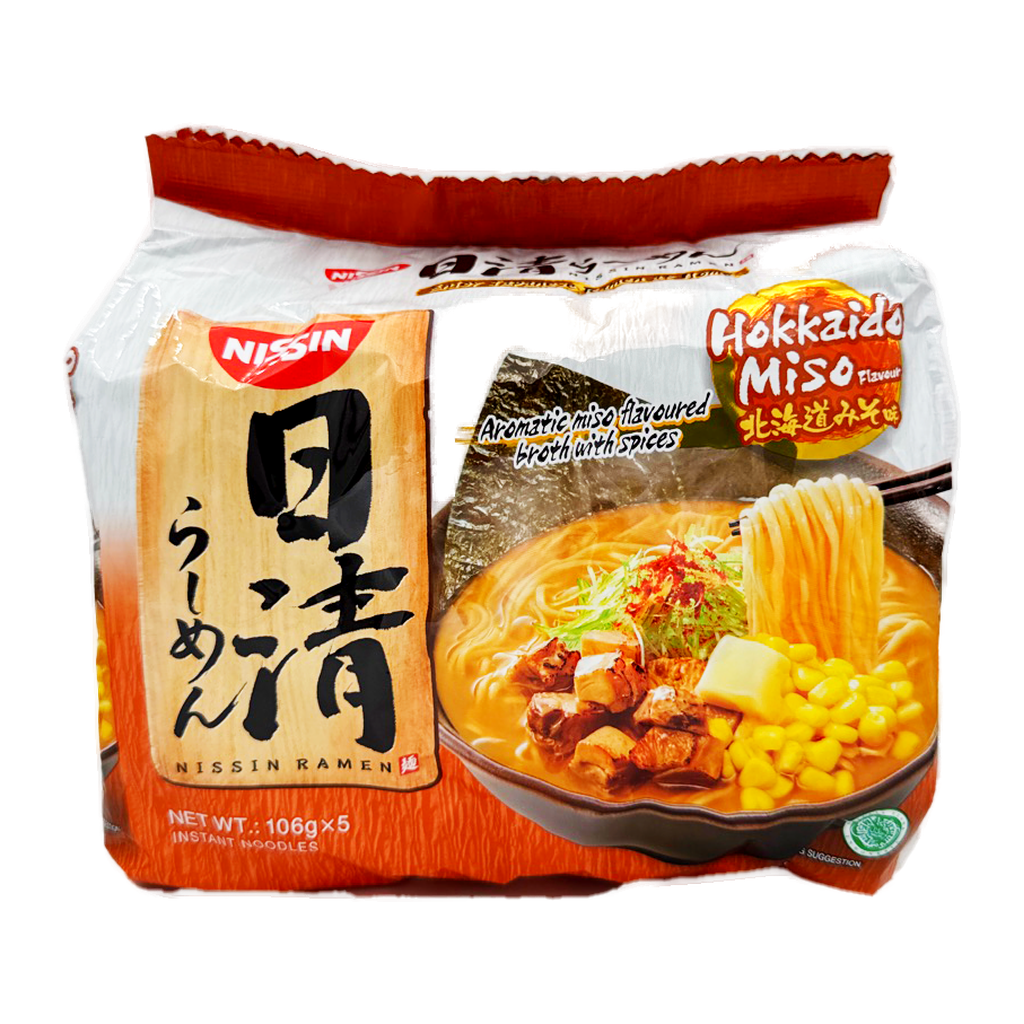 Nissin Hokkaido Miso 116G 5Pk