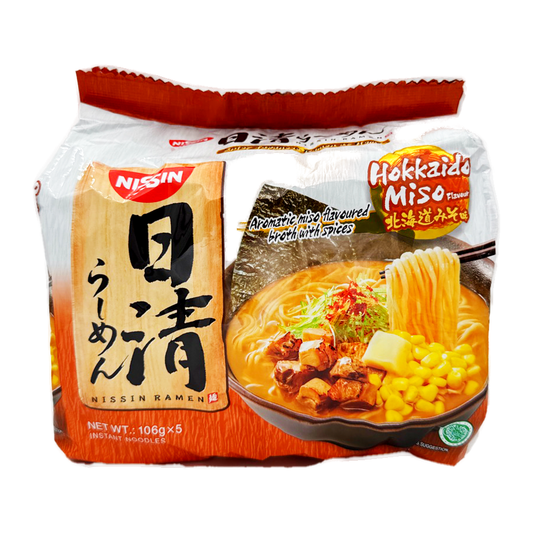 Nissin Hokkaido Miso 116G 5Pk