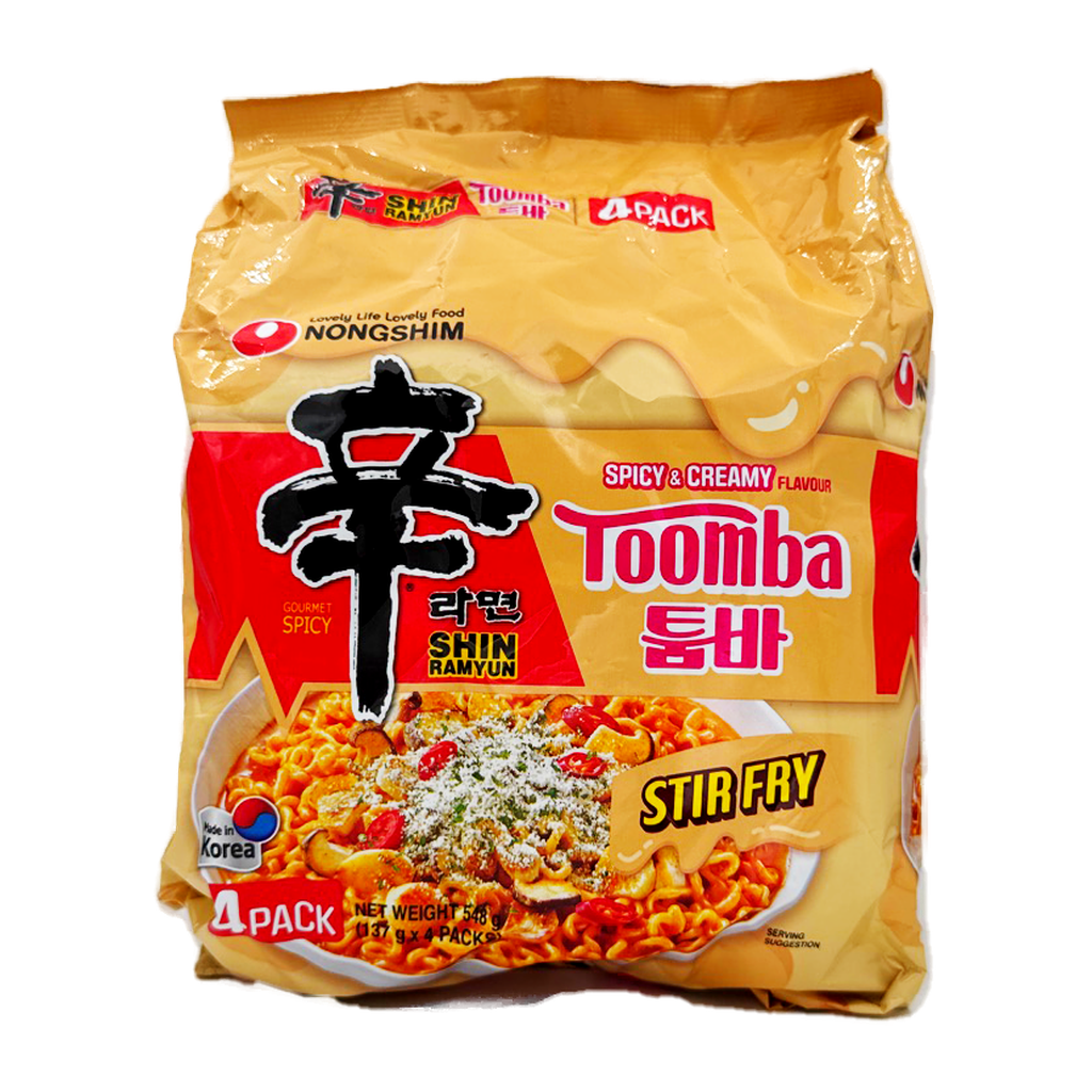 Nongshin Shin Ramen Toomba 137G*4P
