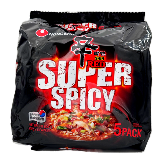 Nongshin Super Spicy Noodle 5Pk