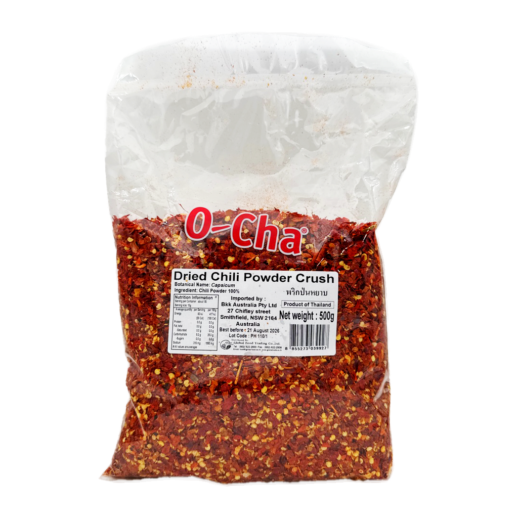 Ocha Dried Chilli Crush 500G