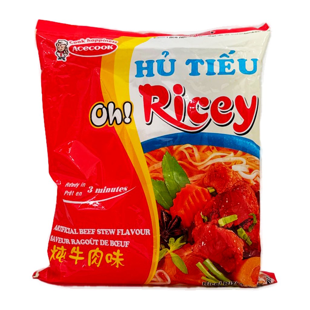 Oh Ricey Stew Eef Rice Noodle 70G