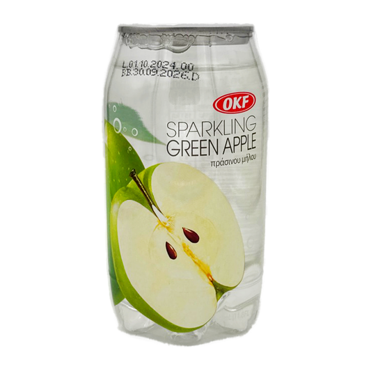 Okf Sparkling Green Apple Drink 350Ml