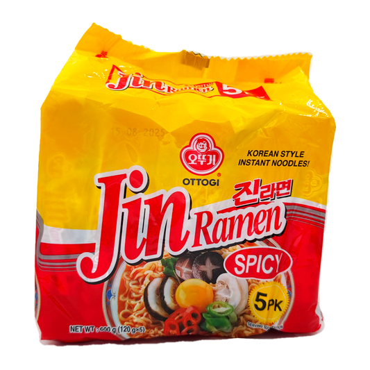 Ottogi Jin Ramen Spicy 5P