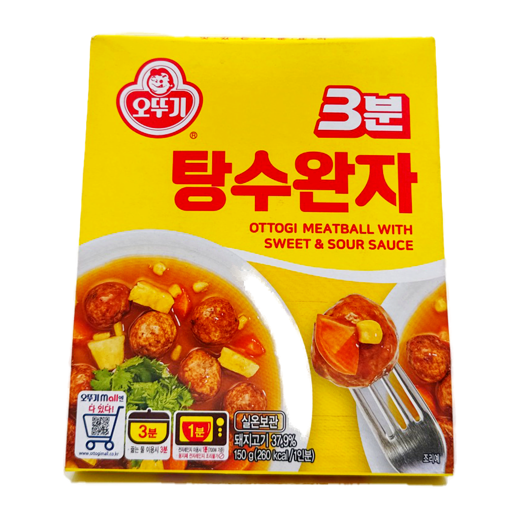 Ottogi Meatball With Sweet Sour Sauce 150G