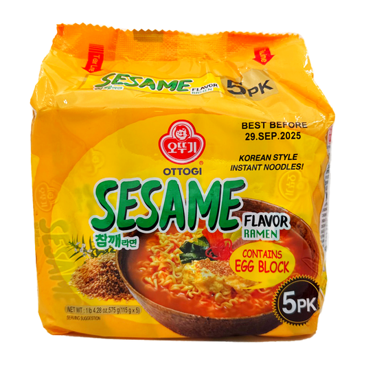 Ottogi Sesame Flavour Ramen 5P