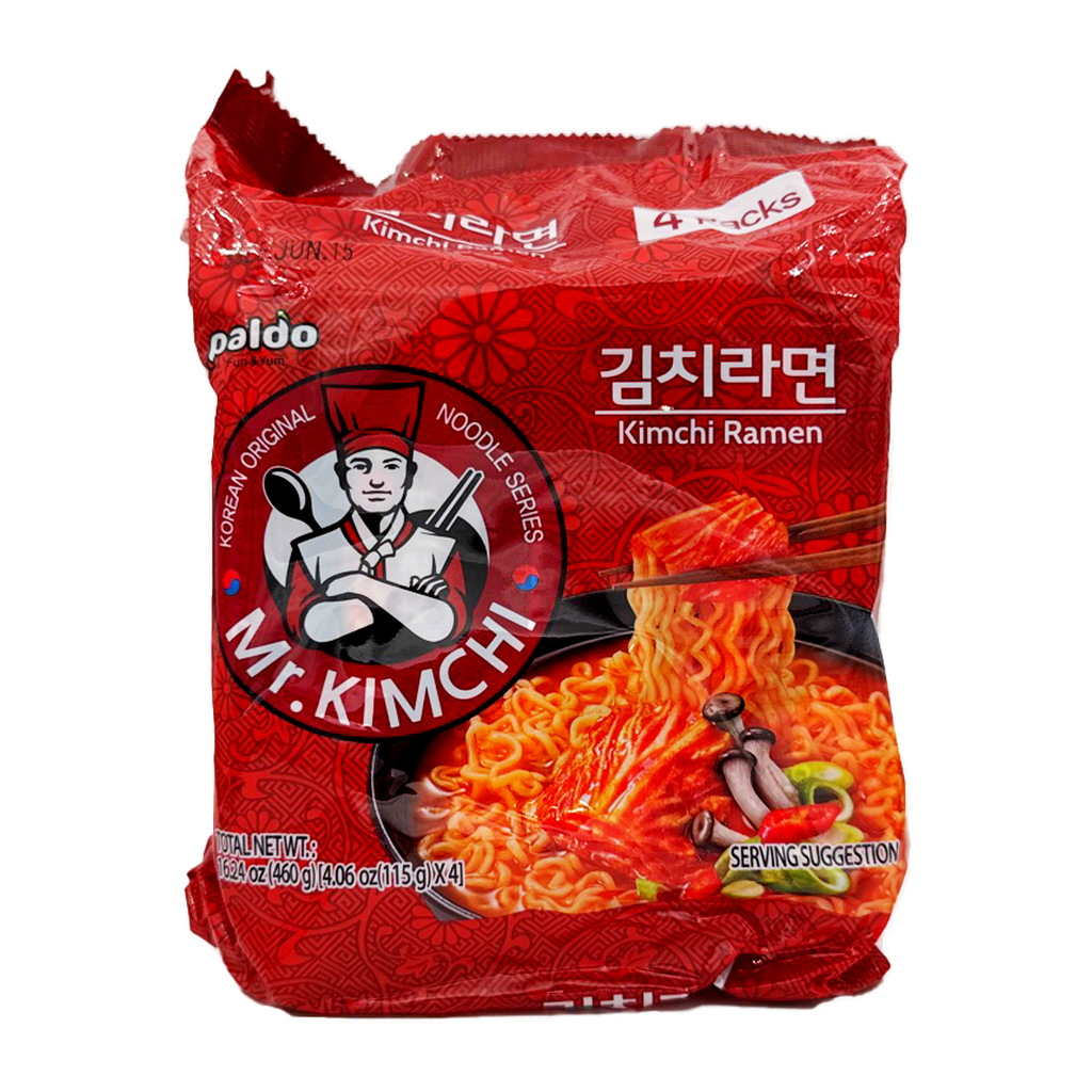 Paldo Kimchi Ramen 115G X4Pcs