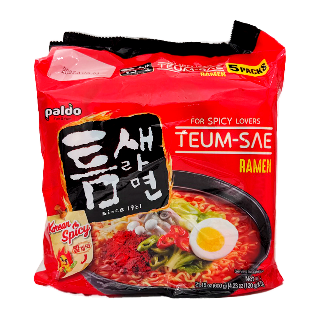 Paldo Teumasae Mala Spicy Noodle 5P