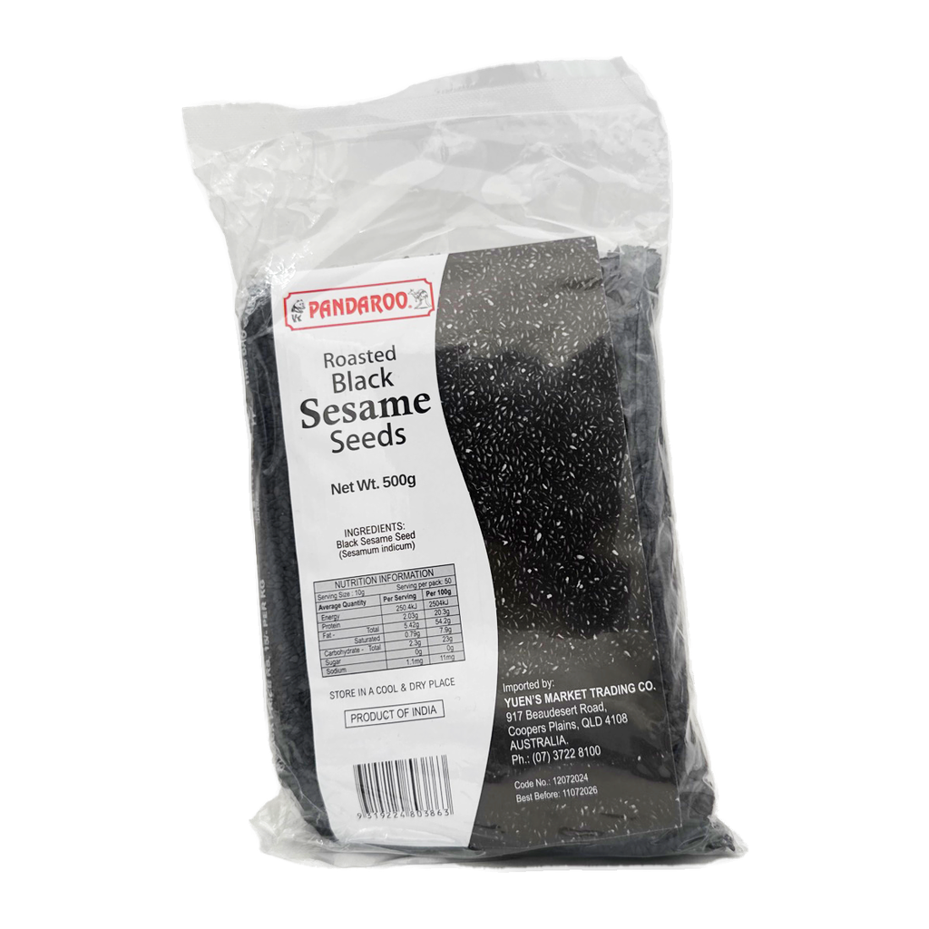 Pandaroo Roasted Black Sesame 500G
