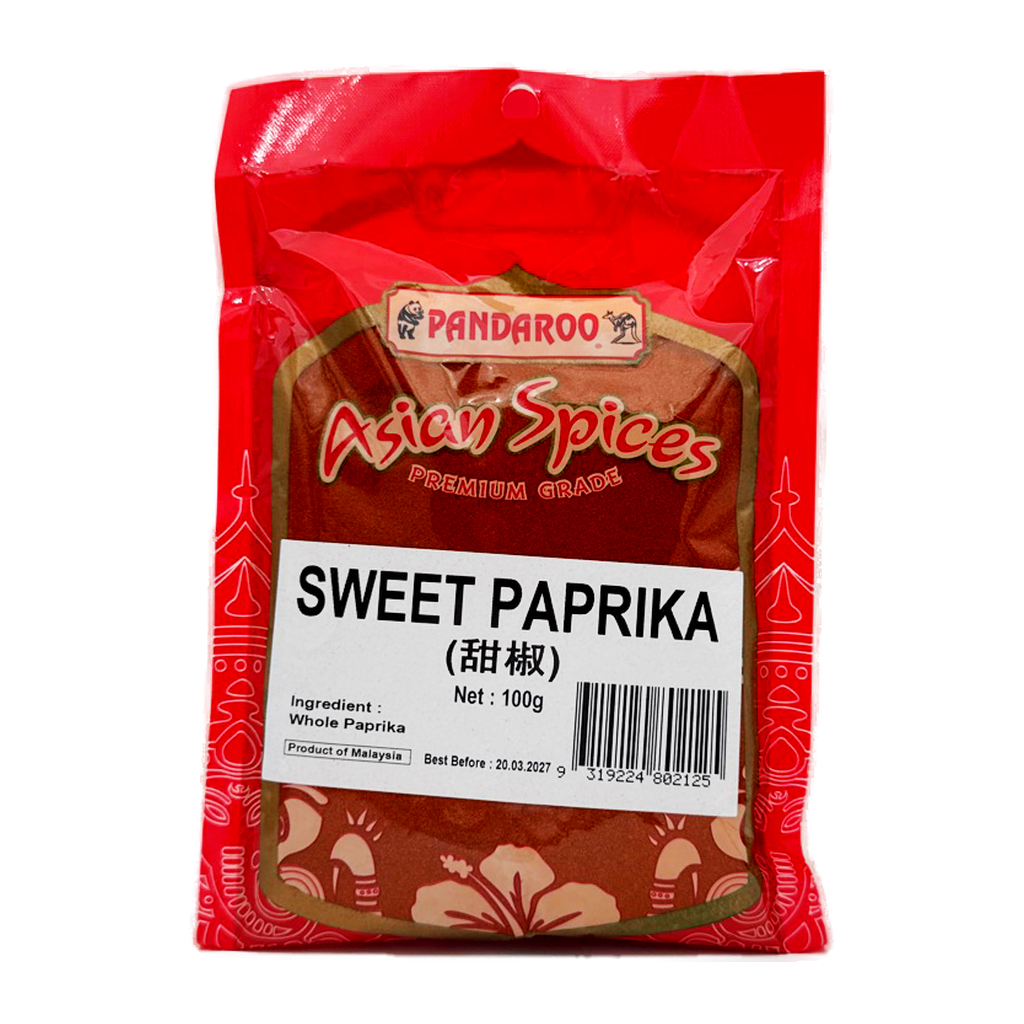 Pandaroo Sweet Paprika 100G