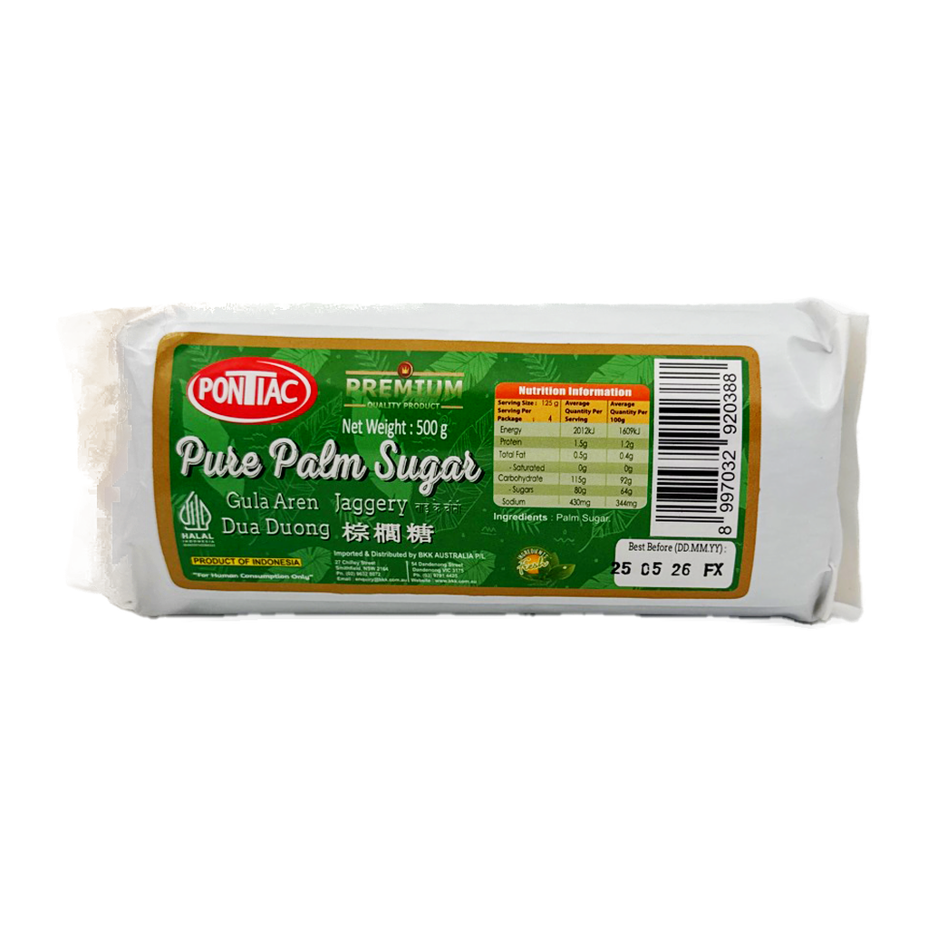 Pontiac Palm Sugar 500G Dark