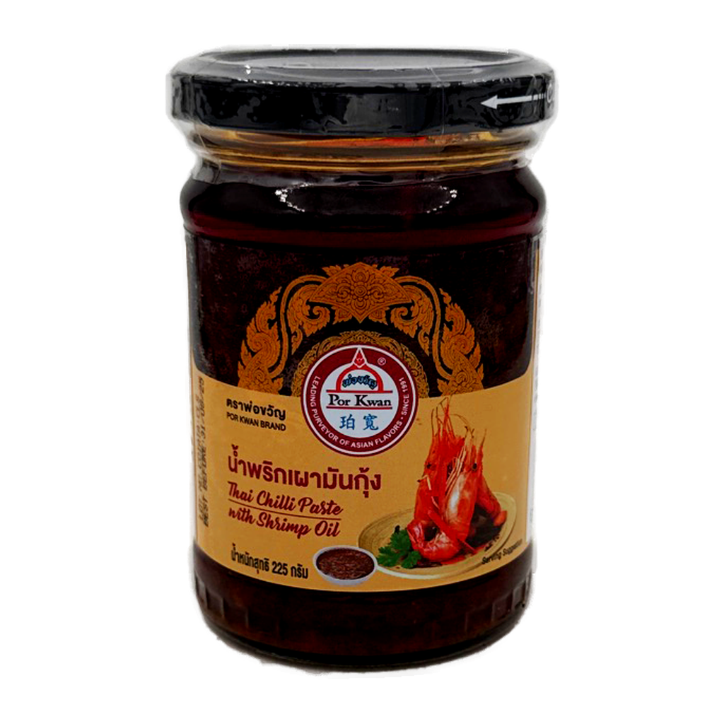 Porkwan Thai Chilli Paste With Shrimp Oil 225G