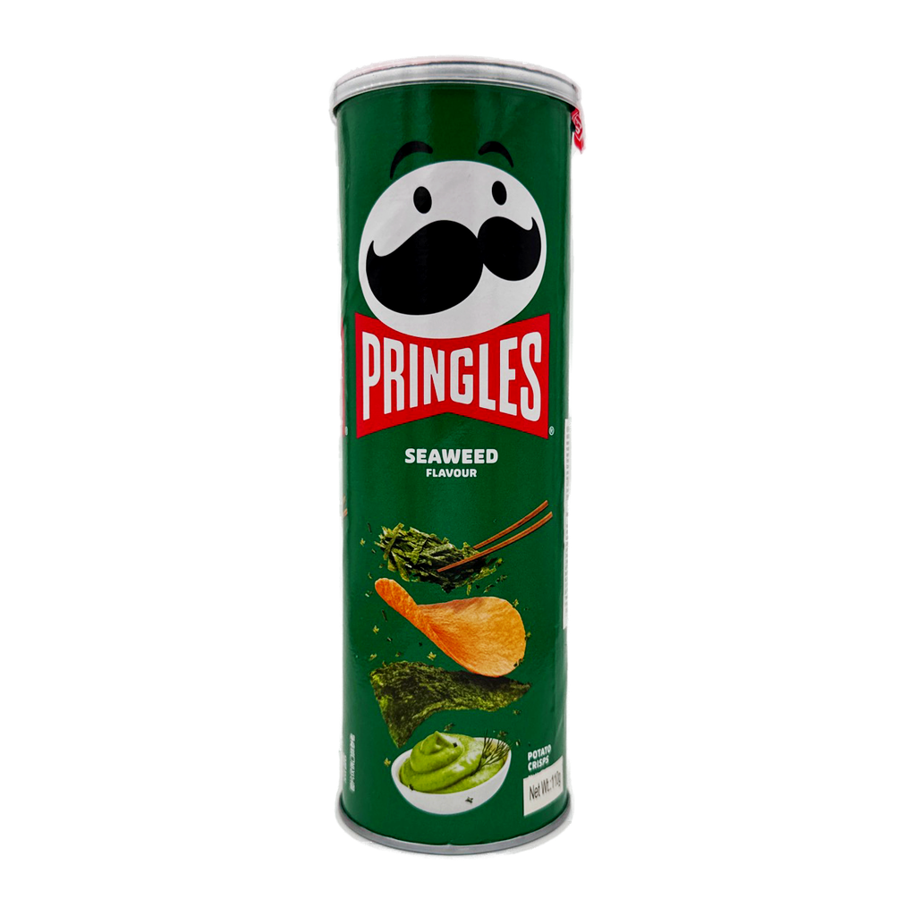 Pringles Spicy Seaweed Wasabi Flavour. 110G