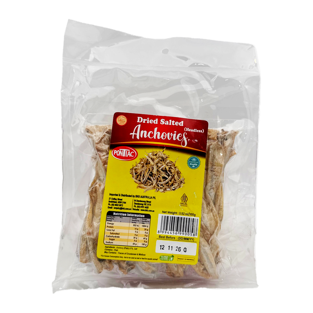 Ptcsalted Anchovies 100G