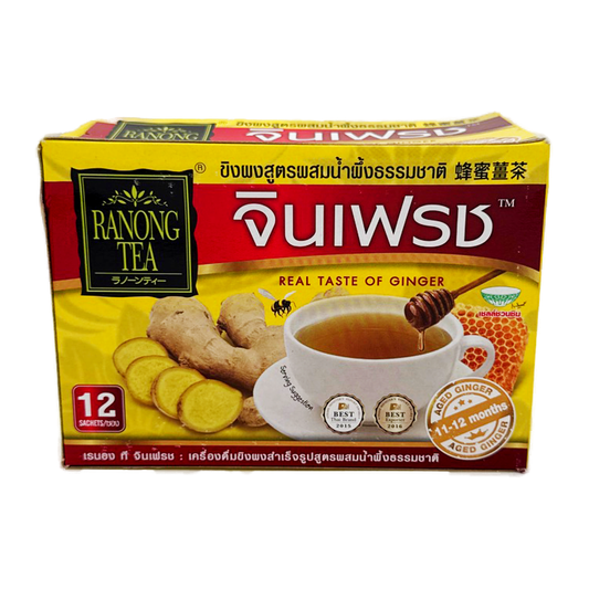 Ranong Tea Honey Ginger Tea 180G