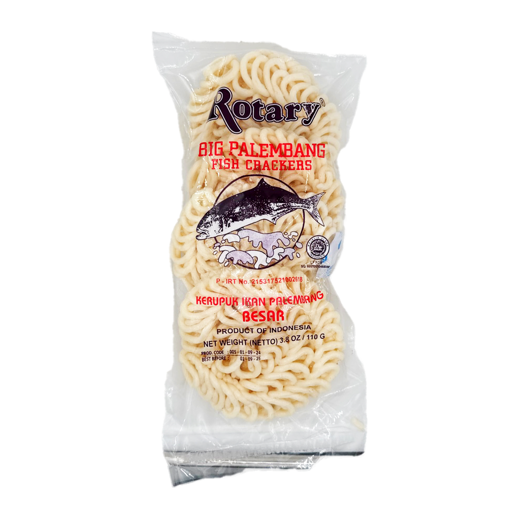 Rotary Big Palembang Fish Cracker 110G